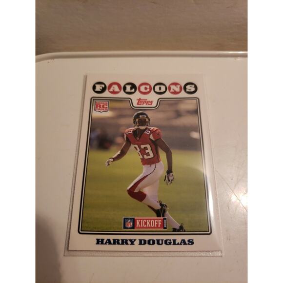 Harry Douglas 2008 Topps #191 - Rookie Card - Atlanta Falcons - NFL - Picture 1 of 2